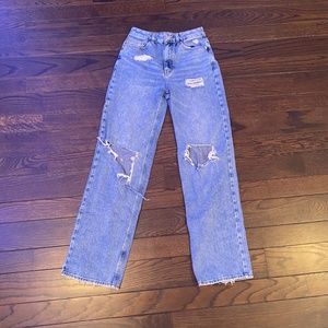 Pacsun size 26 blue 90s boyfriend jeans